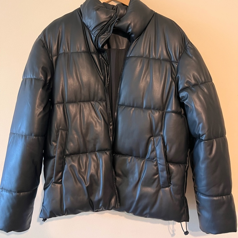 Zara Black Puffer Jacket